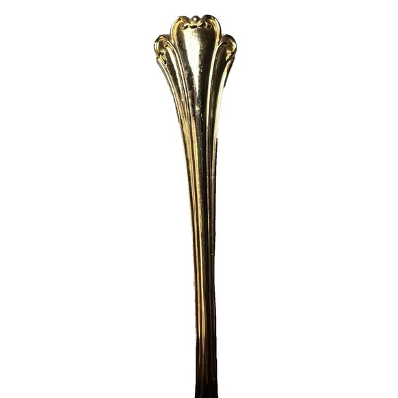 FB Rogers Golden Plated Electroplate American Chipendale 4 Forks Salad - Picture 13 of 15